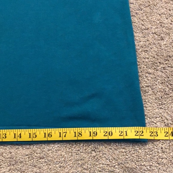 Carroll Reed Long Sleeve Turquoise - Picture 8 of 9